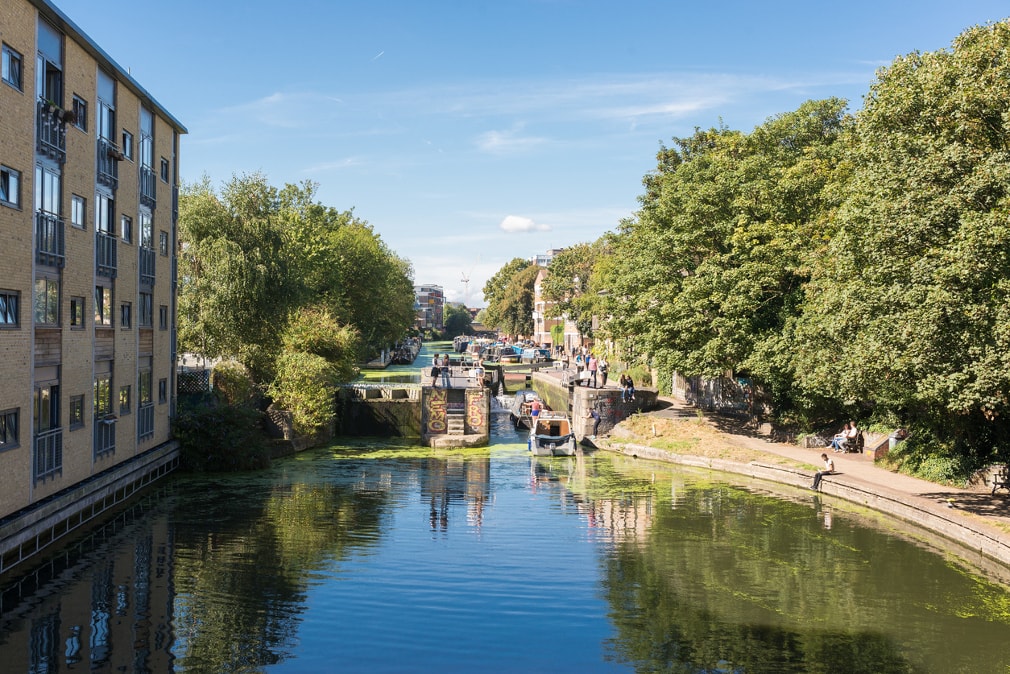 Regents Canal in Hackney